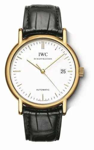 IWC Portofino Automatic / Yellow Gold / White / Strap IW3533-07 (IW353307)